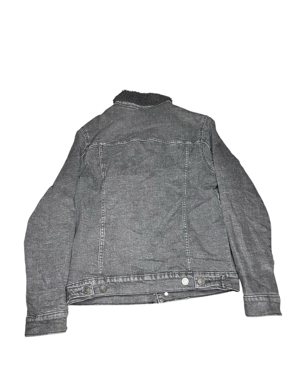Goodfellow & Co Charcoal Gray Sherpa-Trim Jacket - Picture 5 of 7